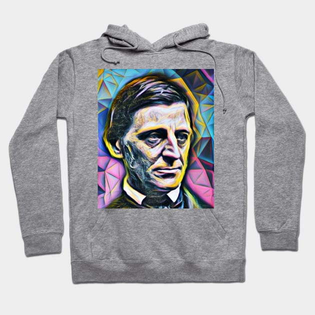 Ralph Waldo Emerson Portrait | Ralph Waldo Emerson Artwork 2 Hoodie by JustLit